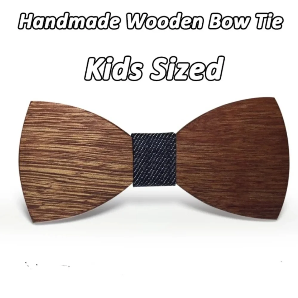 Handmade Wood Bow Tie High Quality Lightweight